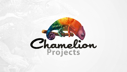 Chameleon logo design, Chamelion logo design
