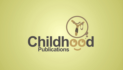 Childhood logo, Slingshot logo design