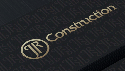 Construction logo, Remodeling logo design, JR logo