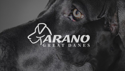 Breeder of great dane, Great dane dog logo