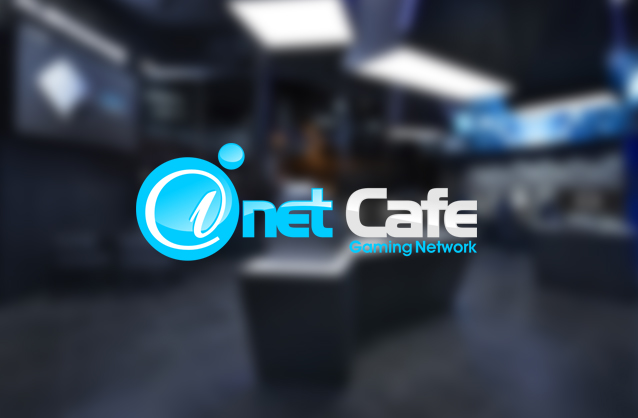 Internet cafe logo, Game center logo