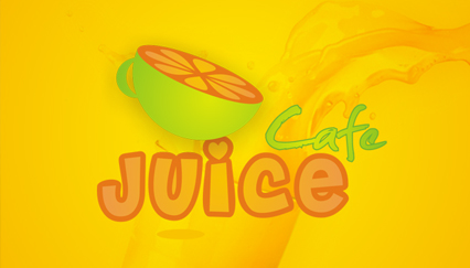 Backyard-style summer cafe & bar logo design, Fruit logo