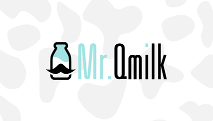 milk logo design, milk logo, Feeding bottle logo, Milk bottle logo