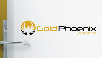 Invest consulting logo design, Phoenix logo