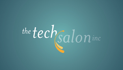 High technology logo design